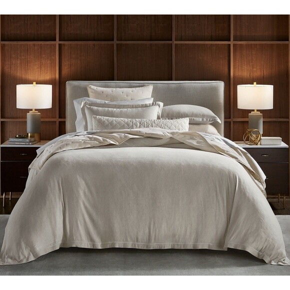 Hotel Collection Linen/Modal Blend King 3-Pc. Duvet Cover Set - Picture 3 of 5
